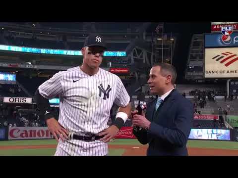 [和訳] ジャッジ、大谷翔平のホームラン阻止について　Aaron Judge talks robbing Shohei Ohtani