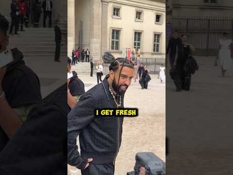 Have you seen fashion like this? #fashion #frenchmontana #paris