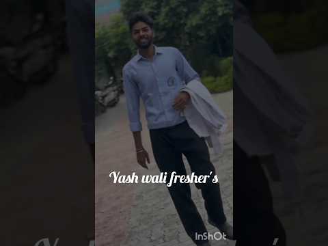 Yash wali fresher's | Maze to inhone hi kiye hai 😂😁| #youtubeshorts #liveinthemoment  #minivlog