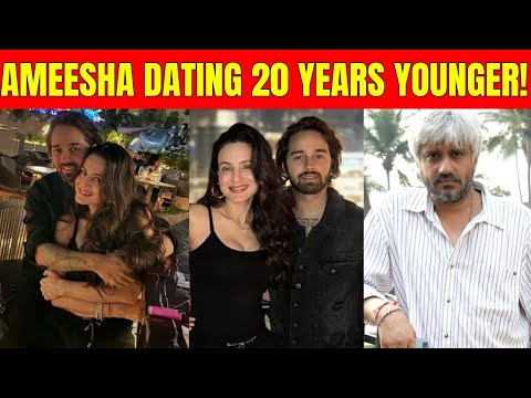 Ameesha Is Dating 20 Years Younger Boy | KRK | #ameeshapatel #bollywoodkhabar #bollywoodgossips