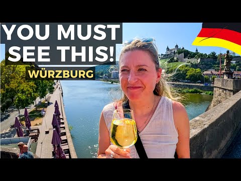 My FAVORITE CITY In Germany! Würzburg - What To Do & Eat In One Day 🇩🇪