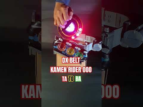 DX belt Kamen rider ooo tatoba combo #shorts #kamenrider #kamenriderooo