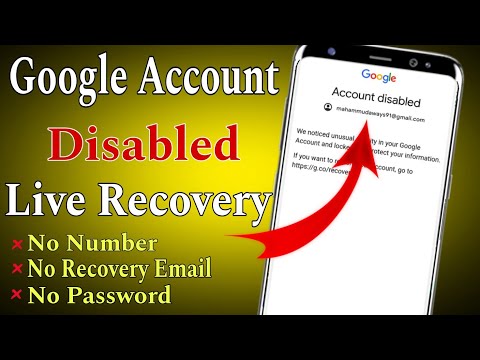 Disabled Gmail Account Recovery || Gmail Disabled Appeal || Gmail Account Recovery 2024