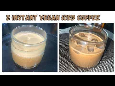 How to Make the Best Dairy-Free Iced Coffee | No Milk | No Sugar | Vegan Iced Coffee Recipe