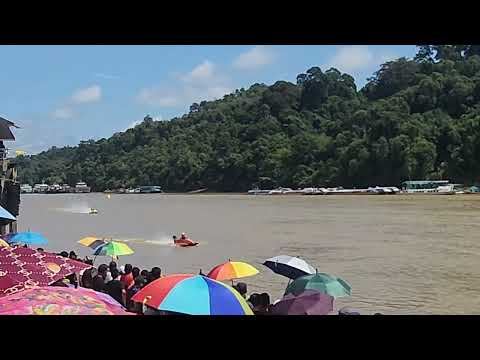 Kapit Powerboat Race 2024 - Day 2 (14th July 2024) 30HP 2 CYL Tunnel Boat Final Race 2