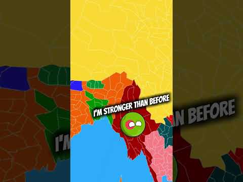 What if Myanmar and Bangladesh switch places #shorys#pakistan#countryballs#india#asiancountries