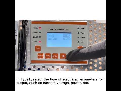 Acrel Electric | ARD2F Motor Protector—Setting Method of Transmitting Output