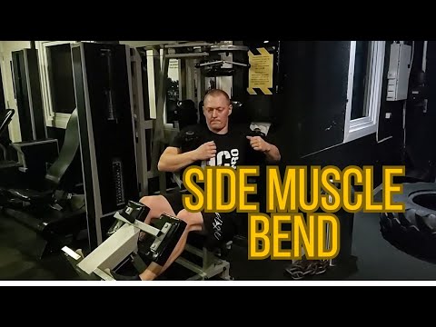 Side Muscles Bend whit MedX machine  /Gladiator Training Program