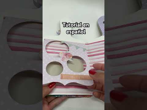 Tutorial en vivo en español #minialbums #diy #miniphotoalbum #shortvideo