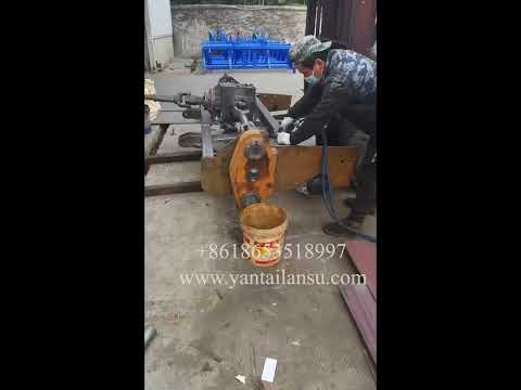 Rotary tiller gearbox test