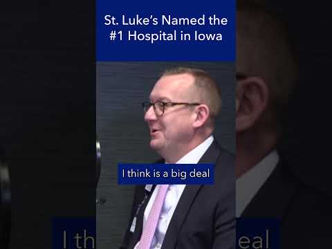 St. Luke's is the #1 Hospital in Iowa! #shorts