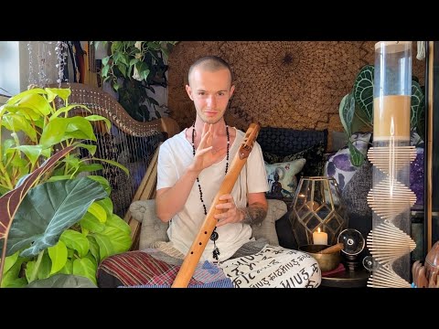 Relaxing Music for Inner Peace & Stress Relief - Voice, Native Flute & Rainstick Sound Healing 432Hz