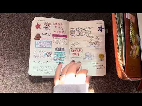 July Planner Flipthrough 2023 Hobonichi Weeks Mega Pocket Moleskine Daily