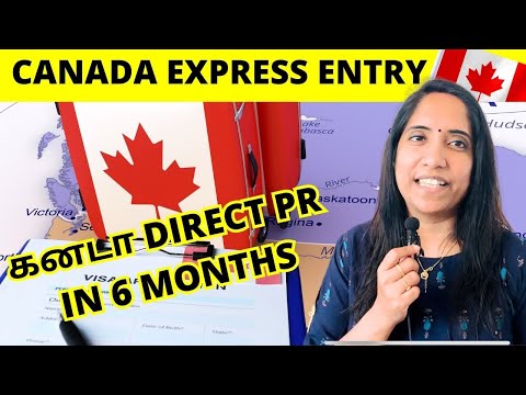 கனடா PR in 6 Months  || Canada 🇨🇦 Express Entry || #visa #canada #tamil #workincanada #visacanada