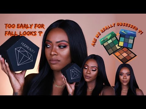 Bold Fall Look | Huda Beauty Precious Stone Eyeshadow Collection