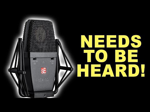 sE Electronics sE4100 Professional Condenser Microphone Audio Test & Review