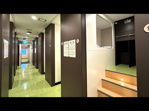 【JAPAN's FERRY】Shinmonji→Yokosuka $80 Capsule Sleeper 21-hour Trip