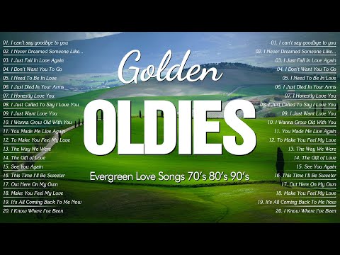 Selected Old Evergreen Love Songs With Lyrics Non-stop Playlist🍀Golden Cruisin Love Songs Collection