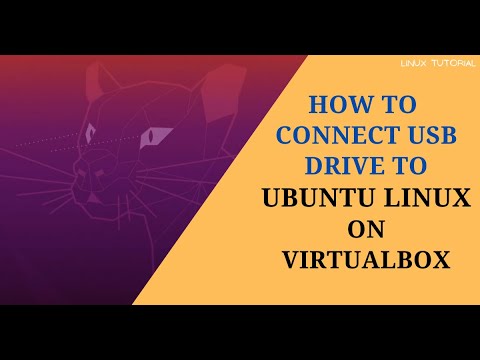 How to Connect USB Drive to Ubuntu Linux on VirtualBox | Attach USB Device VirtualBox