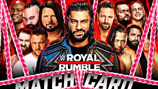 WWE Royal Rumble 2023 - Early Match Card Predictions | Wrestle Freakin