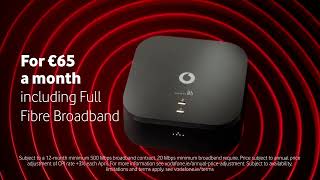 VTV Play Box Bundle B&O – 20 secs: New Vodafone TV PLAY with Full Fibre Broadband