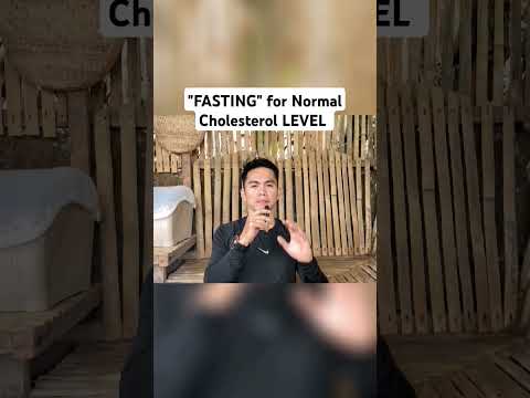 "FASTING" for Normal Cholesterol Level.!