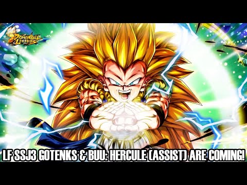 LF SSJ3 GOTENKS AND SPARKING BUU: HERCULE (ASSIST) ARE COMING!!! Dragon Ball Legends Gameplay!