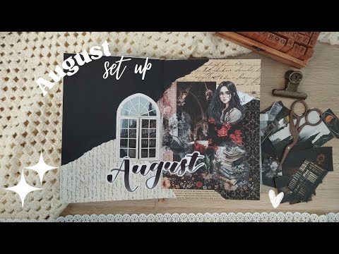 AUGUST 2024 | ASMR Plan With Me | Faith Journal Set Up