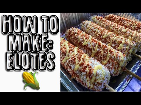 How to make ELOTES | Mexican Street Corn 🌽 | ELOTES