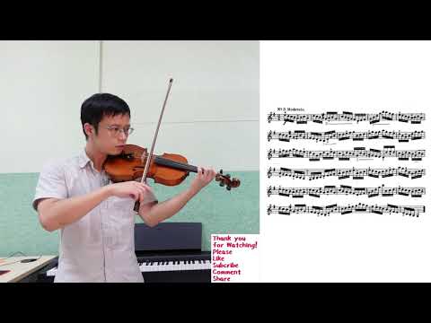 No.3 - Op.45 - Wohlfahrt Etudes for Violin | 費華小提琴練習曲