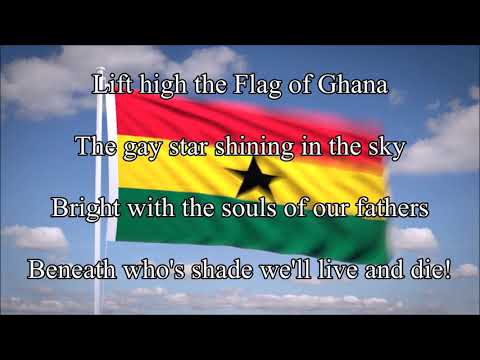 (Rare) National anthem of Ghana (1960-1966, before the coup)