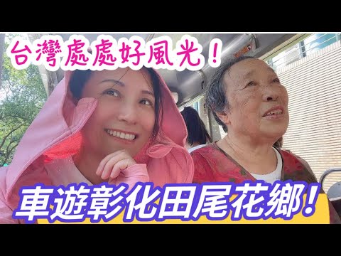 帶大陸媽媽車遊彰化田尾，台灣處處好風光❗寶島台灣名符其實 ❗