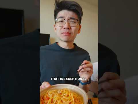 The BEST spaghetti you've ever had at 7-11?