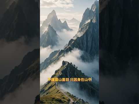 「迷失在廬山」- 🎵音樂 詩意呈現      不識廬山真面目