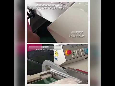 Hand-in-one pneumatic sealing and cutting machine 手自一體氣動封切機 Foot sealing Semi-automatic sealing