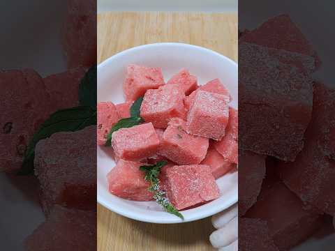 Watermelon Sorbet ASMR #shorts #asmr