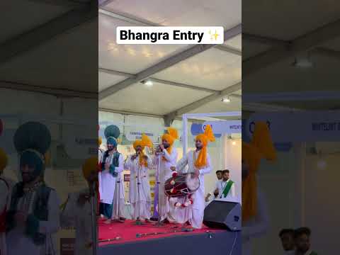 Bhangra Entry ♥️