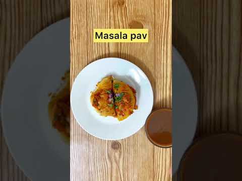 Masala pav | #shorts