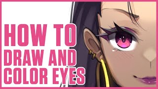 [TUTORIAL] How to DRAW Anime Eyes!