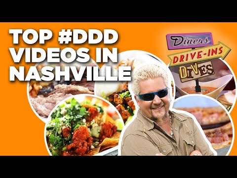 Top #DDD Videos in Nashville with Guy Fieri | Diners, Drive-Ins, and Dives | Food Network