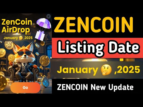 Zen coin listing date confirm ✅ zen coin listing date bangla || zen coin কখন Snapshot নিবে? zen coin