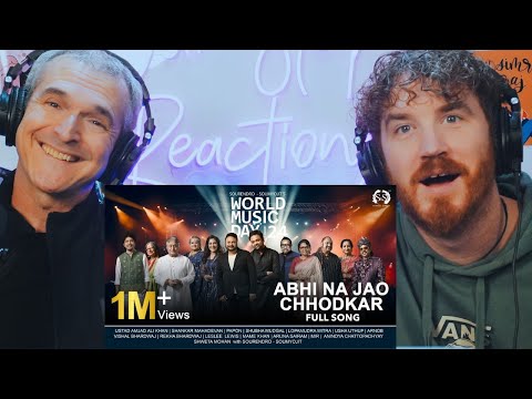 Abhi Na Jao Chhodkar | World Music Day Concert 24 | Sourendro-Soumyojit REACTION!!