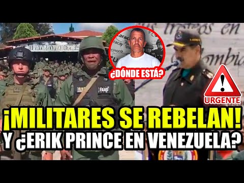 🚨¡URGENTE! MILITARES SE REBELAN ANTE MADURO Y ERIK PRINCE YA ESTARIA EN VENEZUELA | BREAK POINT