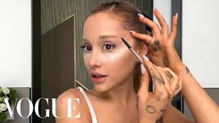 Ariana Grande's Skin Care Routine & Guide to a ‘60s Cat Eye | Beauty Secrets | Vogue