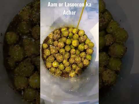 Aam or Lasooron ka Achar