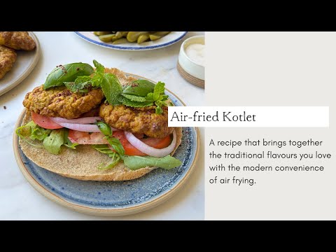 Air Fried Kotlet | Cooking with Zahra