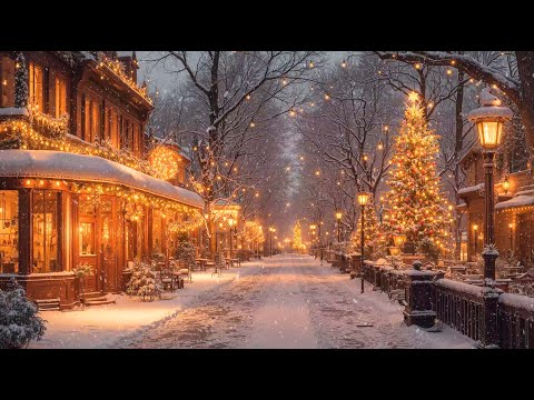 Christmas Jazz Instrumental Music to Relax 🎄 Christmas Coffee Shop Ambience & Holiday Atmosphere