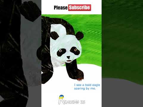 Panda Bear, Panda Bear, What Do You See? - Animated Read Aloud Book #nighttimestory #readaloud  #kid