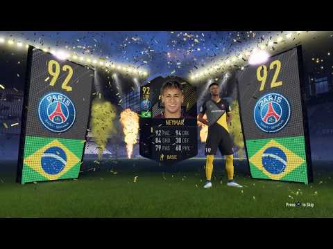 I PACKED OTW NEYMAR AND IF AUGBAMEYANG ON FIFA 18 ULTIMATE TEAM