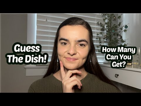 ASMR Can You Guess the Dish Based on its Ingredients?